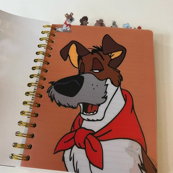 Disney Oliver and Company Cast Lined Journal Notebook - Picture 3 of 10